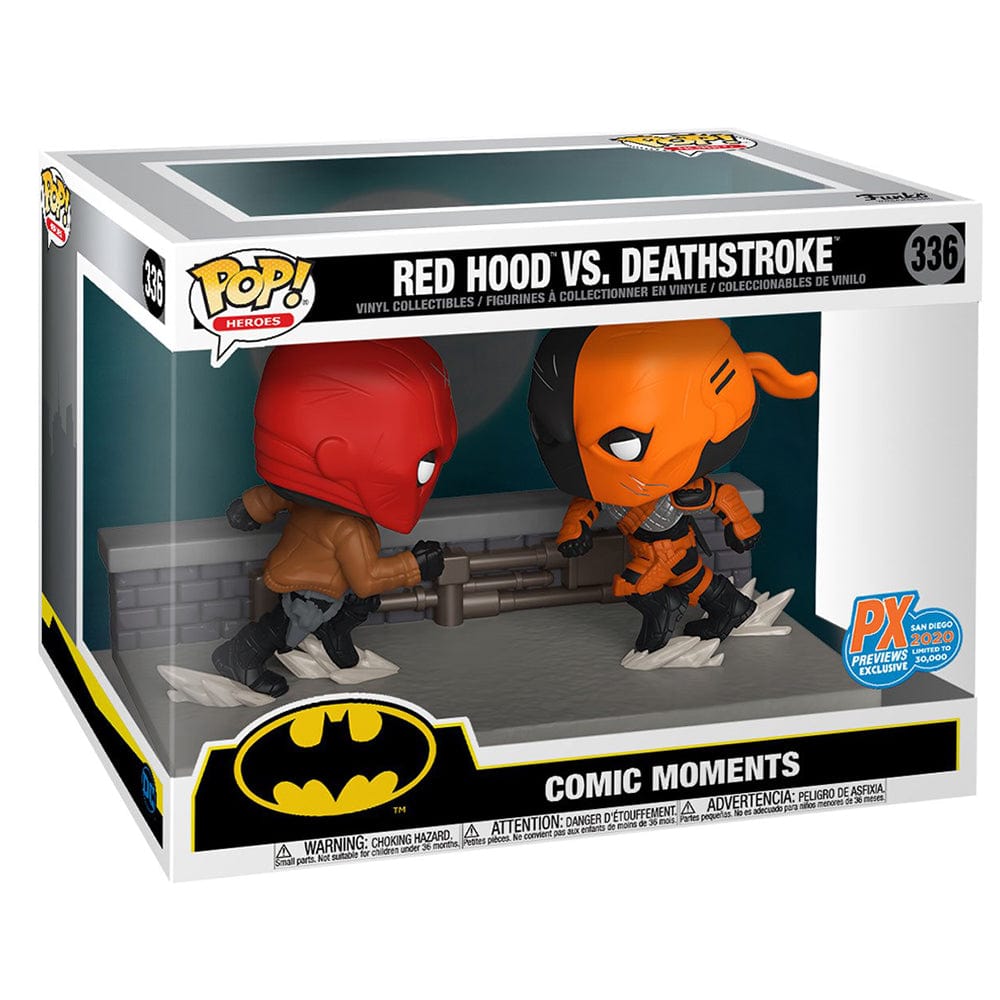 Funko Moment! Red Hood Vs Deathstroke exclusivo de PX #336