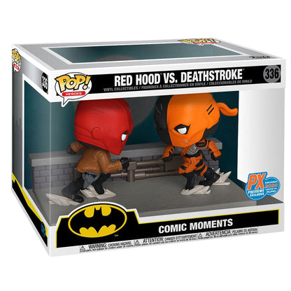 Funko Moment! Red Hood Vs Deathstroke exclusivo de PX #336