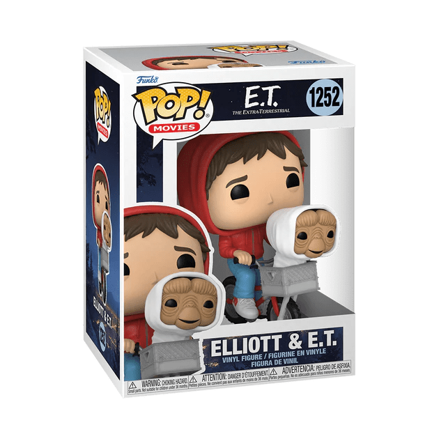 [Pre-venta] Funko Pop ET - ET y Elliot en Bicicleta #1252