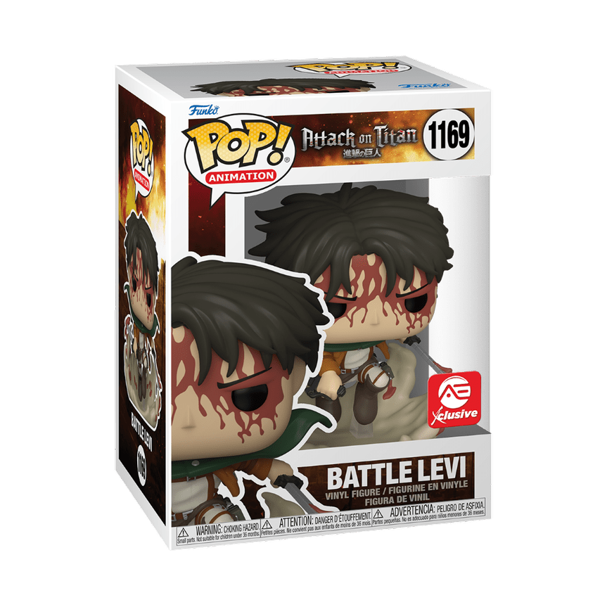 [Pre-venta] Funko Pop! Attack on Titan - Levi (Batalla) #1169