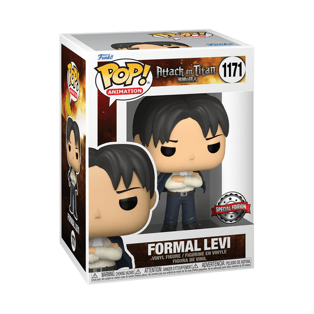 [Pre-venta] Funko Pop! Attack on Titan - Levi Elegante Special Edition #1171