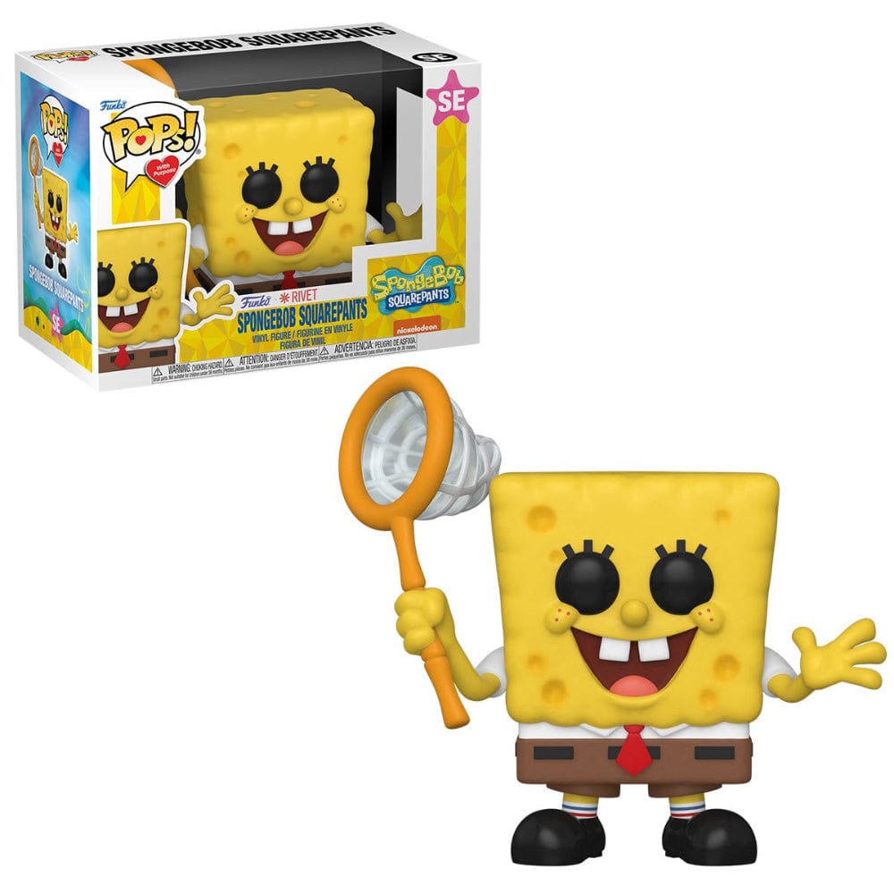 Funko Pop! Bob Esponja - Bob Esponja con red SE