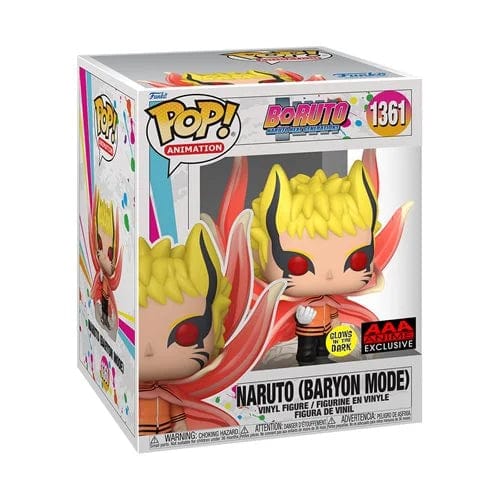 [Pre-venta] Funko Pop Boruto - Naruto Modo Baryon (Brilla en la Oscuridad) exclusivo AAA Anime #1361