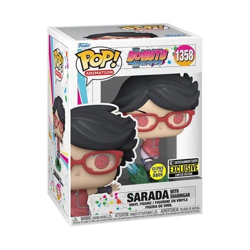 [Pre-venta] Funko Pop Boruto - Sarada con Sharingan (Brilla en la Oscuridad) exclusivo EE #1358