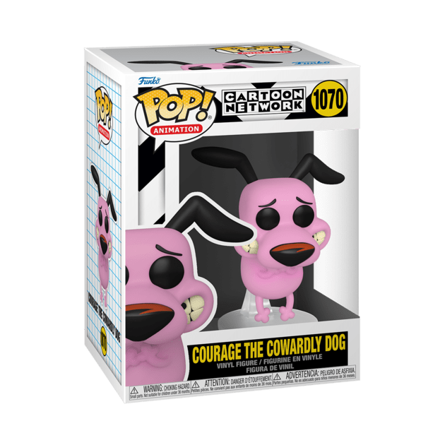 Funko Pop! Coraje el Perro Cobarde - Coraje #1070
