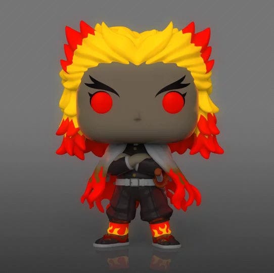 [Pre-venta] Funko Pop! Demon Slayer - Rengoku Kyojuro exclusivo Walmart (Brilla en la Oscuridad) #1308