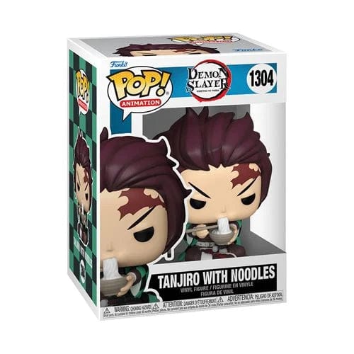 [Pre-venta] Funko Pop! Demon Slayer - Tanjiro comiendo fideos #1304