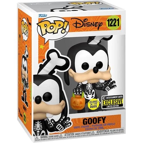 [Pre-venta] Funko Pop Disney - Goofy esqueleto exclusivo EE (Brilla en la Oscuridad) #1221
