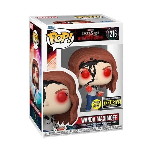 [Pre-venta] Funko Pop Doctor Strange - Wanda Maximoff exclusiva EE (Brilla en la Oscuridad) #1216