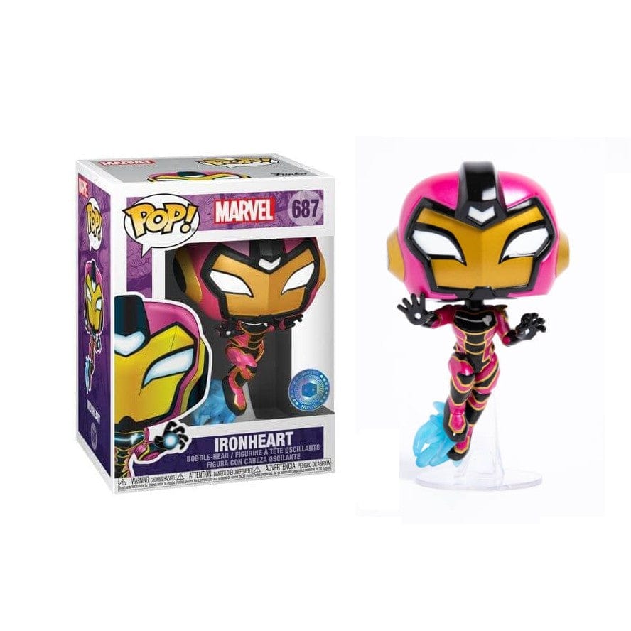 Funko Pop Marvel - Iron Heart exclusiva Pop in a Box #687