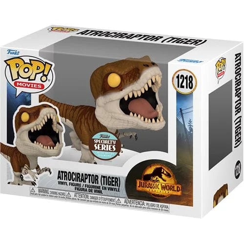 [Pre-venta] Funko Pop Jurassic World Dominion - Atrociraptor (Tiger) #1218
