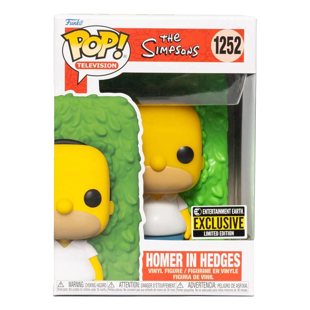 [Pre-venta] Funko Pop Los Simpson - Homero en Arbusto exclusivo EE #1252