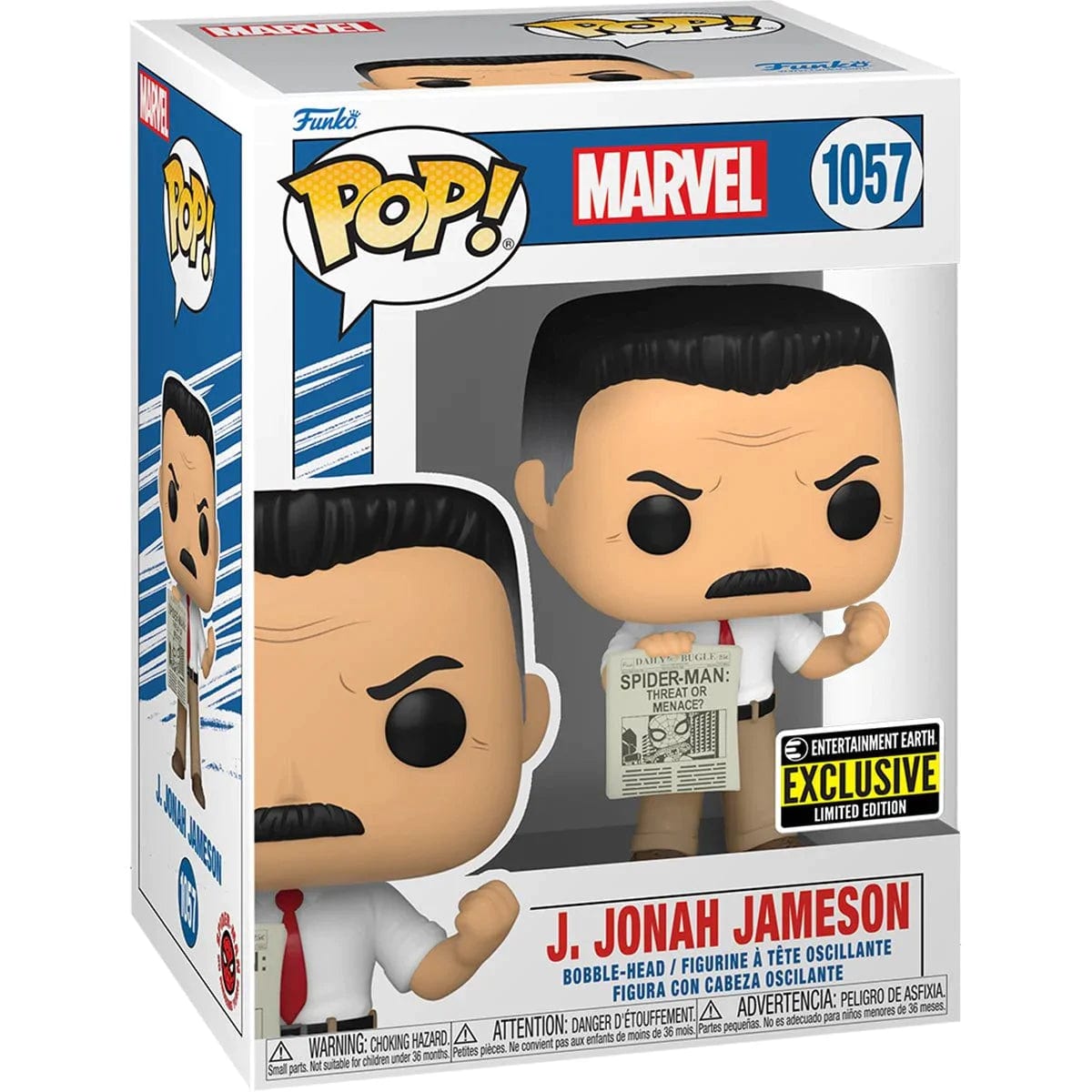 Funko Pop Marvel - James Jonah Jameson exclusivo EE #1057
