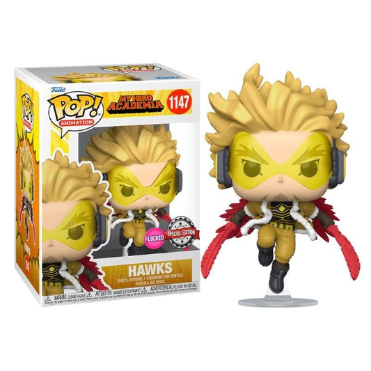 Funko Pop! My Hero Academia - Hawks (Flocked) Special Edition #1147
