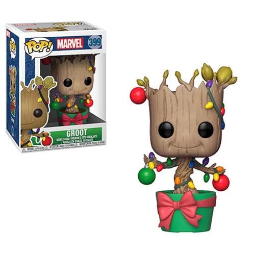 [Pre-venta] Funko Pop Navidad - Groot con Luces #399