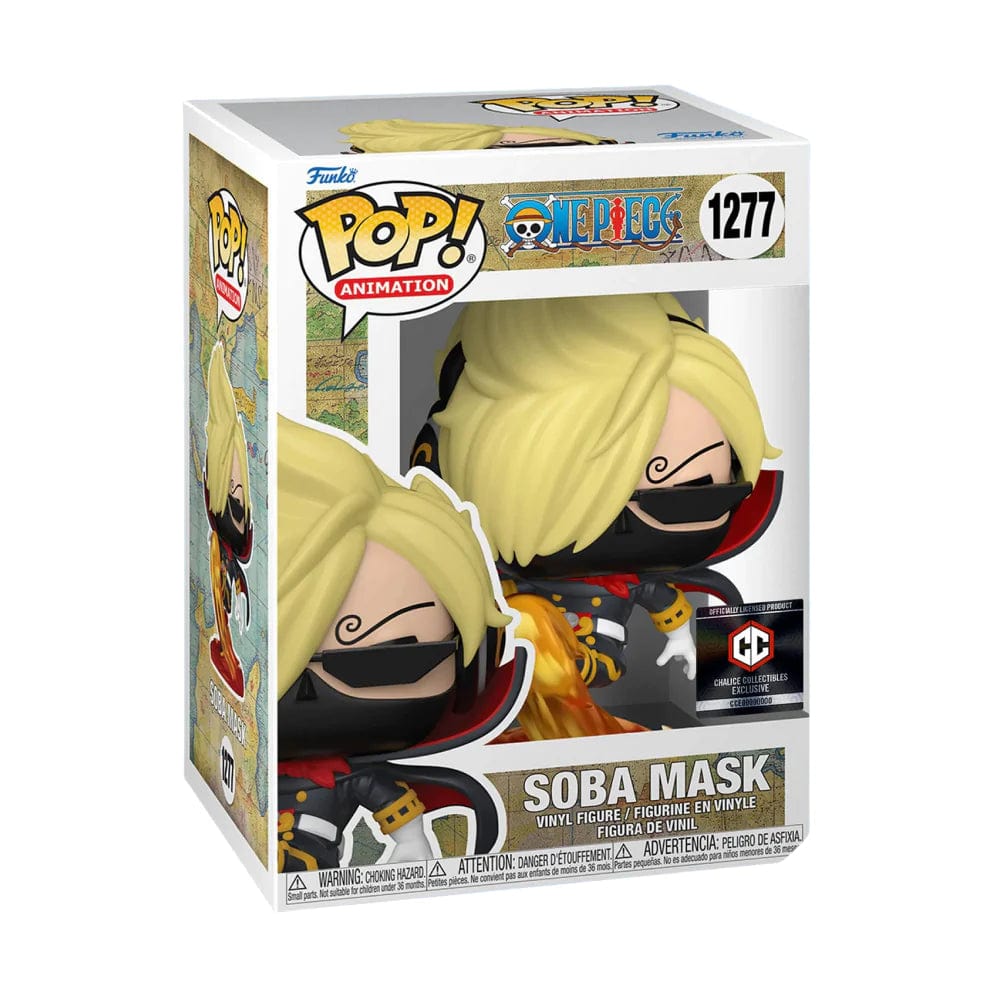 [Pre-venta] Funko Pop! One Piece - Sanji (Soba Mask) Exclusivo Chalice Collectibles #1277