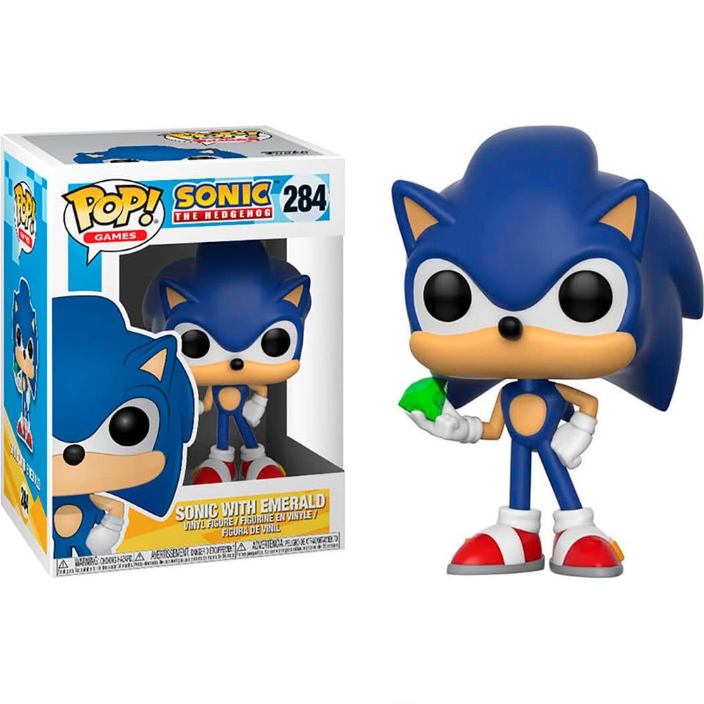 [Pre-venta] Funko Pop Sonic - Sonic con esmeralda #284
