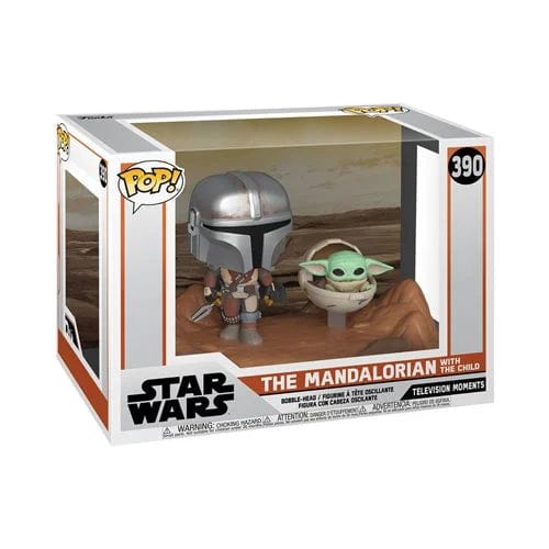 [Pre-venta] Funko Pop The Mandalorian - Mando y Baby Yoda Moment #390