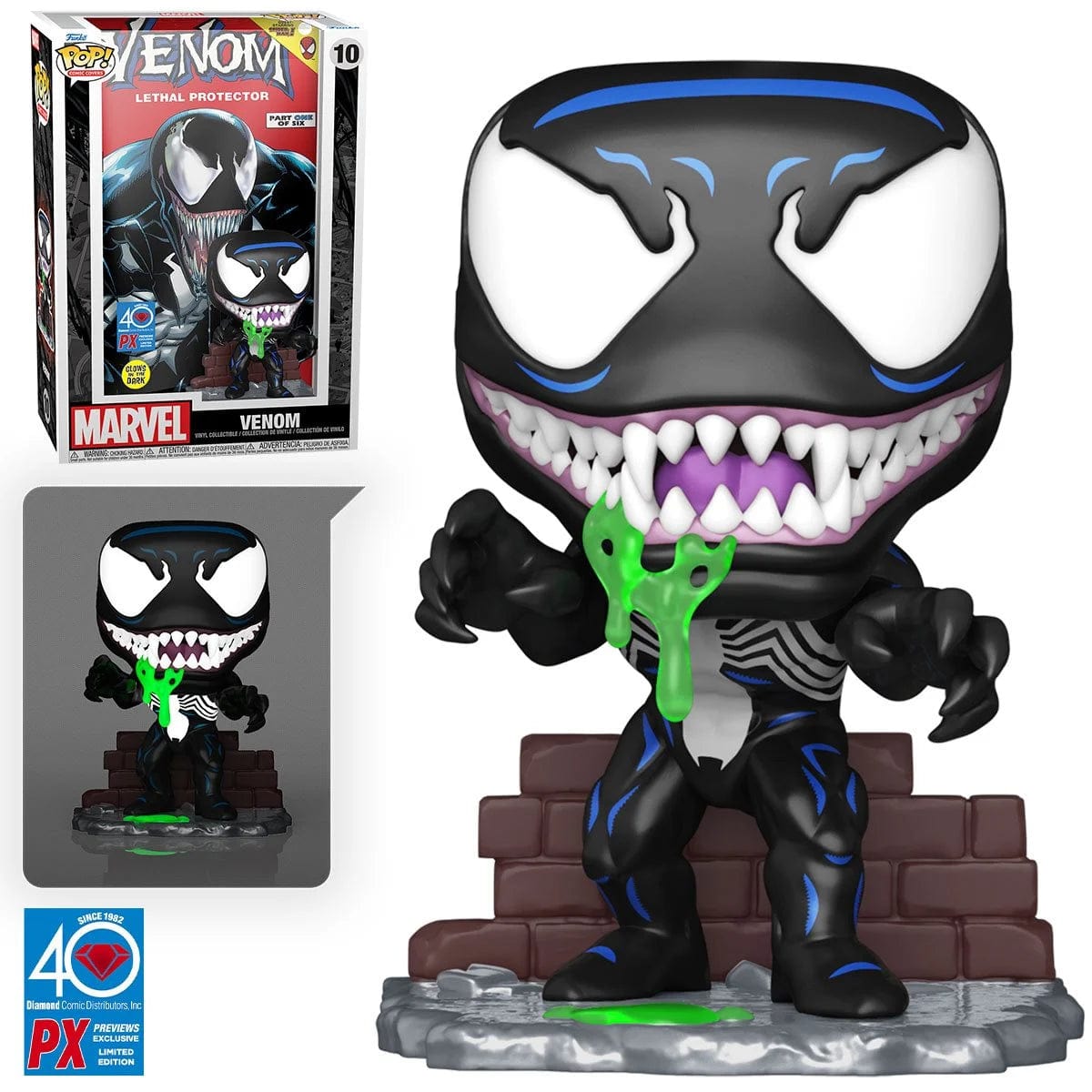 [Pre-Venta] Funko Pop! Venom - Venom Comic Cover (Brilla en la Oscuridad) #10