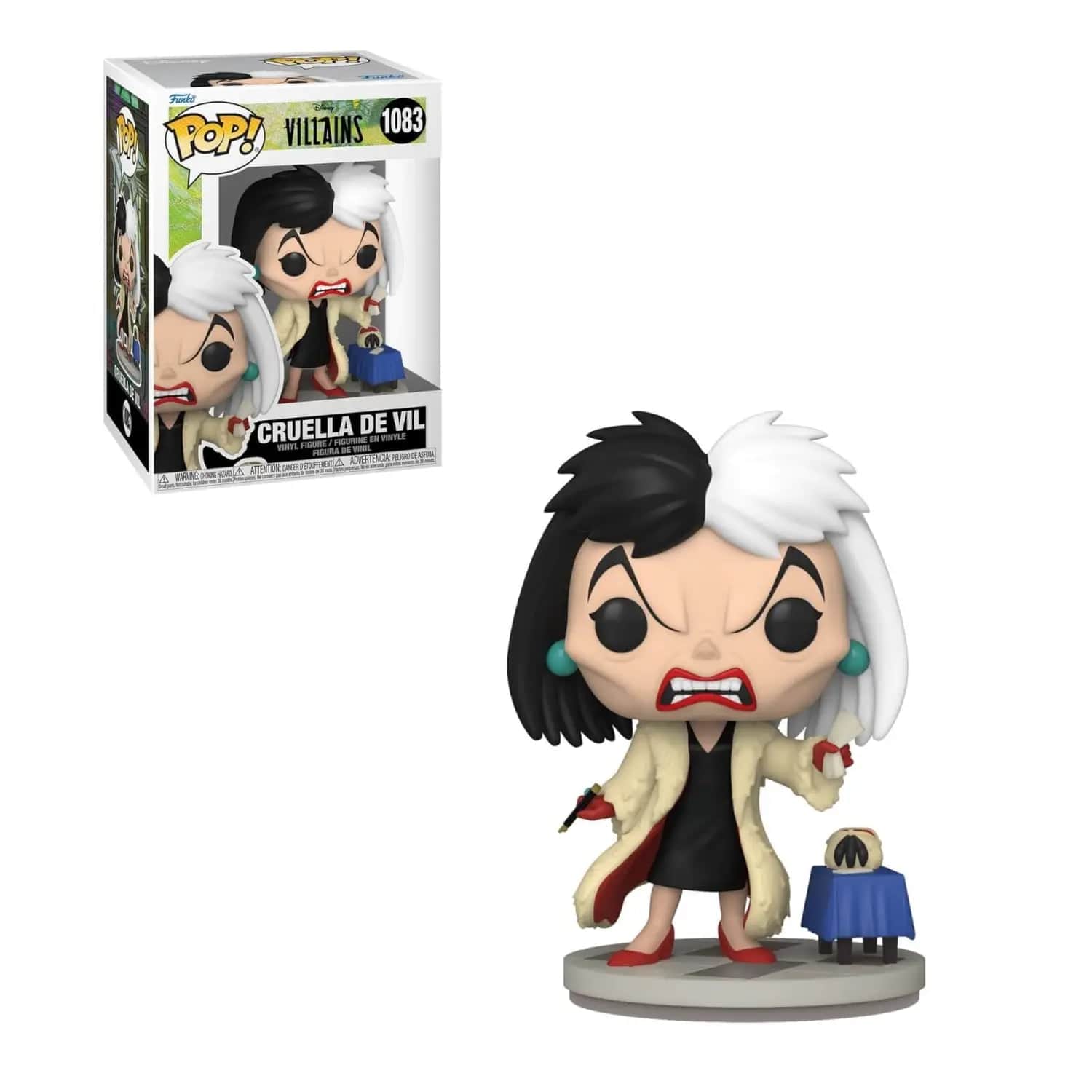 [Pre-venta] Funko Pop Disney Villanos - Cruella de Vil #1083
