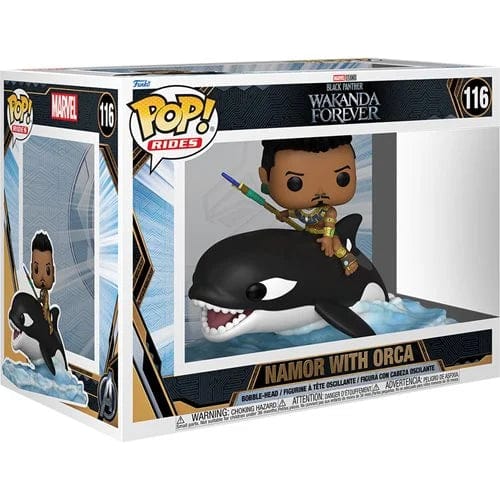 [Pre-venta] Funko Pop Wakanda Forever - Namor con Orca #116