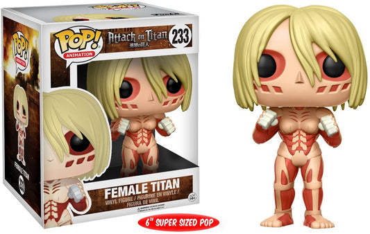 [Pre-venta] Funko Pop! Attack on Titan - Female Titan (6" Pugaldas)