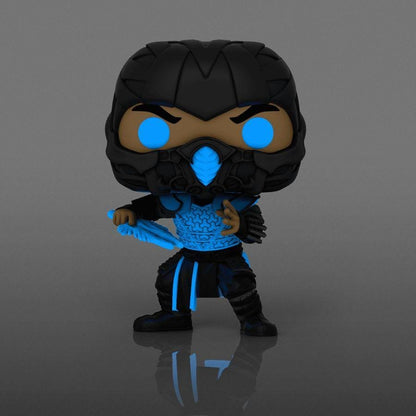 Funko Pop! Mortal Kombat 2021 - Sub-Zero Exclusivo de Entertainment Earth (Brilla en la Oscuridad)